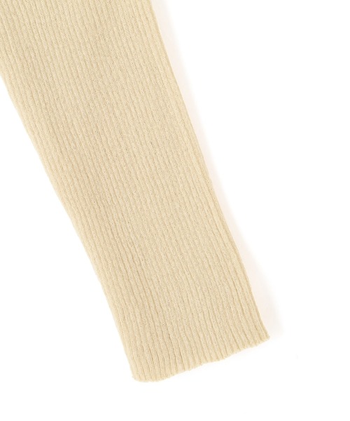 YLEVE(イレーヴ)の「YLEVE / SHEER RIB KNIT LONG SLEEVE POLO(ニット/セーター・レディース・ブラウン/カーキ/ブラック・1)」の19枚目の写真