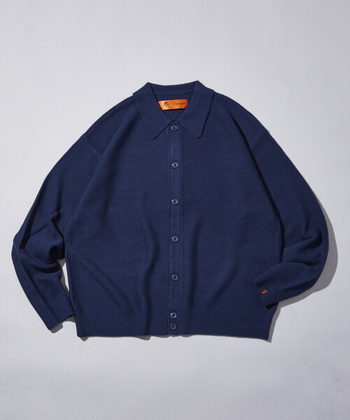 RED KAP(レッドキャップ)の「RED KAP/レッドキャップ 別注 ガーター編み ソリッド バルキー シャツカーディガン(カーディガン/ボレロ・メンズ・ブルー/ブラウン/ベージュ/ブラック・LARGE/MEDIUM)」の7枚目の写真