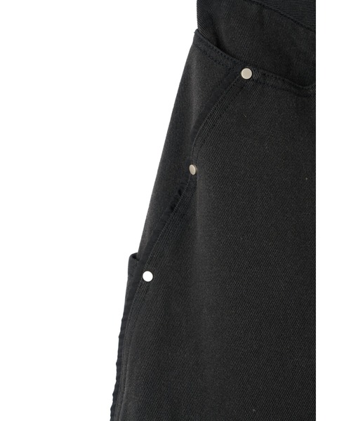 Knuth Marf(クヌースマーフ)の「curve utility denim pants(unisex)(デニムパンツ・レディース・ブルー/ブラック・MEDIUM/SMALL/X-SMALL)」の4枚目の写真
