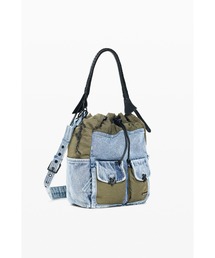 Desigual（デシグアル）の「Bicolor patchwork shoulder bag / バイカラーパッチワークショルダーバッグ（バックパック/リュック）」