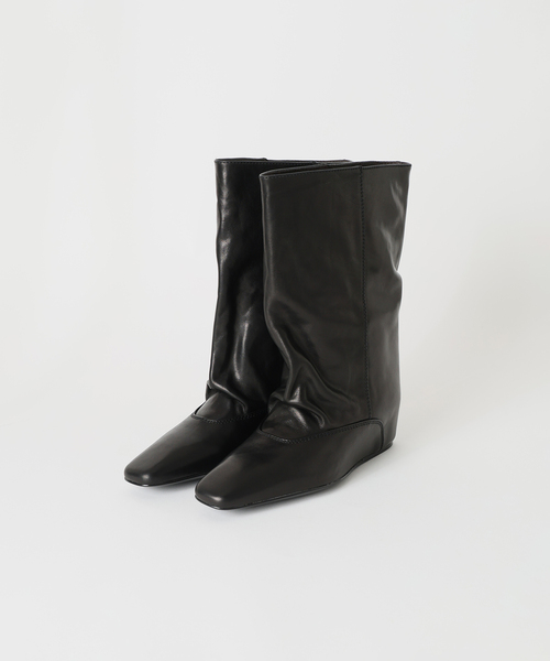 Paloma Barcelo(パロマバルセロ)の「【PALOMA BARCELO/パロマ バルセロ】middle length COVER BOOTS(ブーツ・レディース・ブラック・36/37/38/39)」の8枚目の写真