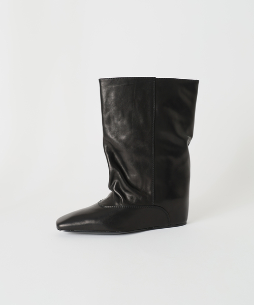 Paloma Barcelo(パロマバルセロ)の「【PALOMA BARCELO/パロマ バルセロ】middle length COVER BOOTS(ブーツ・レディース・ブラック・36/37/38/39)」の7枚目の写真