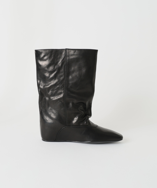 Paloma Barcelo(パロマバルセロ)の「【PALOMA BARCELO/パロマ バルセロ】middle length COVER BOOTS(ブーツ・レディース・ブラック・36/37/38/39)」の5枚目の写真