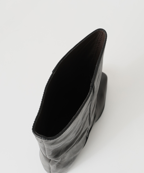 Paloma Barcelo(パロマバルセロ)の「【PALOMA BARCELO/パロマ バルセロ】middle length COVER BOOTS(ブーツ・レディース・ブラック・36/37/38/39)」の3枚目の写真