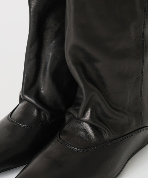 Paloma Barcelo(パロマバルセロ)の「【PALOMA BARCELO/パロマ バルセロ】middle length COVER BOOTS(ブーツ・レディース・ブラック・36/37/38/39)」の11枚目の写真