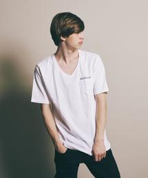 MONKEY TIME | ＜monkey time＞ エンブロ 1ポケット Vネック ショートスリーブ Tシャツ(Tシャツ/カットソー)