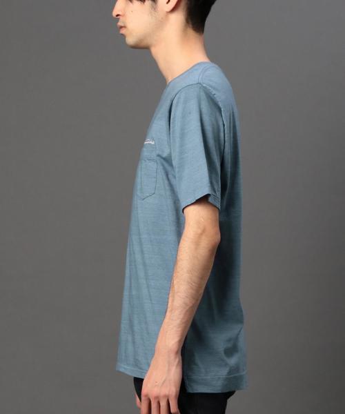 MONKEY TIME（モンキータイム）の「＜monkey time＞ エンブロ 1ポケット Vネック ショートスリーブ Tシャツ◆（Tシャツ/カットソー・メンズ・ホワイト/ブラック/オリーブ/ライトブルー・MEDIUM/SMALL/X-LARGE/LARGE）」の15枚目の写真