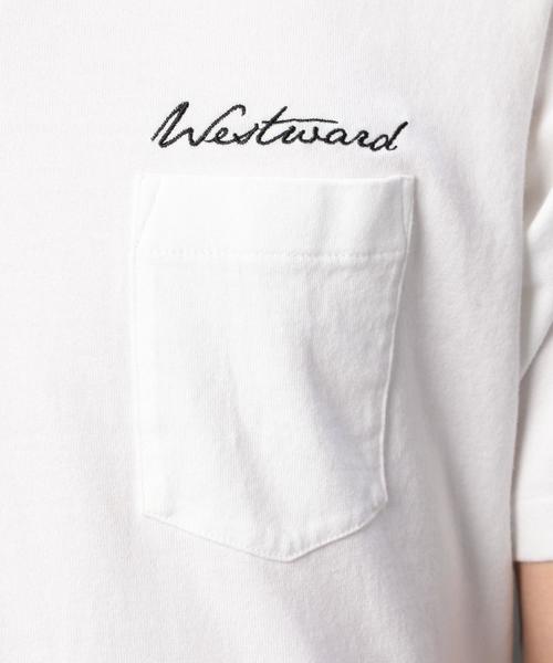 MONKEY TIME（モンキータイム）の「＜monkey time＞ エンブロ 1ポケット Vネック ショートスリーブ Tシャツ◆（Tシャツ/カットソー・メンズ・ホワイト/ブラック/オリーブ/ライトブルー・MEDIUM/SMALL/X-LARGE/LARGE）」の12枚目の写真