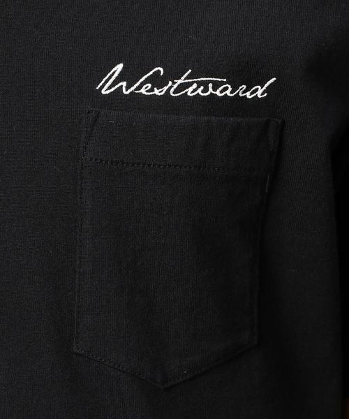 MONKEY TIME（モンキータイム）の「＜monkey time＞ エンブロ 1ポケット Vネック ショートスリーブ Tシャツ◆（Tシャツ/カットソー・メンズ・ホワイト/ブラック/オリーブ/ライトブルー・MEDIUM/SMALL/X-LARGE/LARGE）」の5枚目の写真