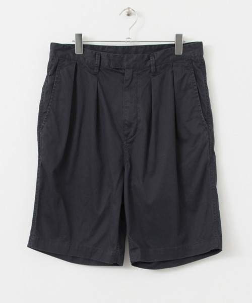 URBAN RESEARCH（アーバンリサーチ）の「UR 強撚ギャバワイドショーツ（その他パンツ・メンズ・ベージュ/ネイビー・LARGE/MEDIUM）」の22枚目の写真