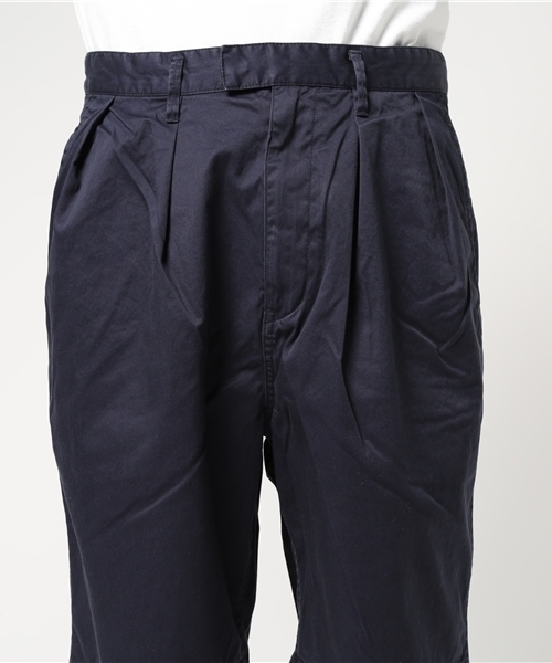 URBAN RESEARCH（アーバンリサーチ）の「UR 強撚ギャバワイドショーツ（その他パンツ・メンズ・ベージュ/ネイビー・LARGE/MEDIUM）」の8枚目の写真