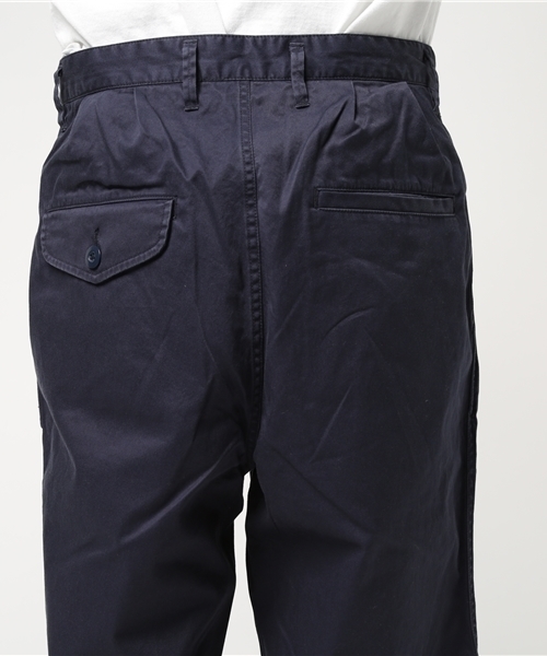 URBAN RESEARCH（アーバンリサーチ）の「UR 強撚ギャバワイドショーツ（その他パンツ・メンズ・ベージュ/ネイビー・LARGE/MEDIUM）」の9枚目の写真