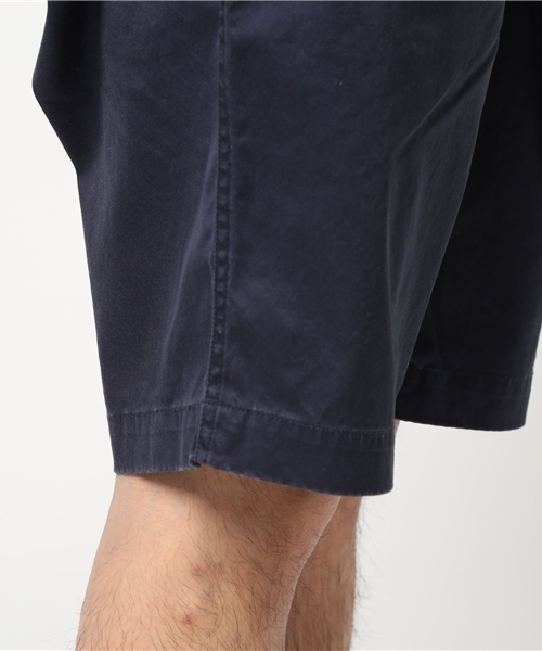 URBAN RESEARCH（アーバンリサーチ）の「UR 強撚ギャバワイドショーツ（その他パンツ・メンズ・ベージュ/ネイビー・LARGE/MEDIUM）」の11枚目の写真