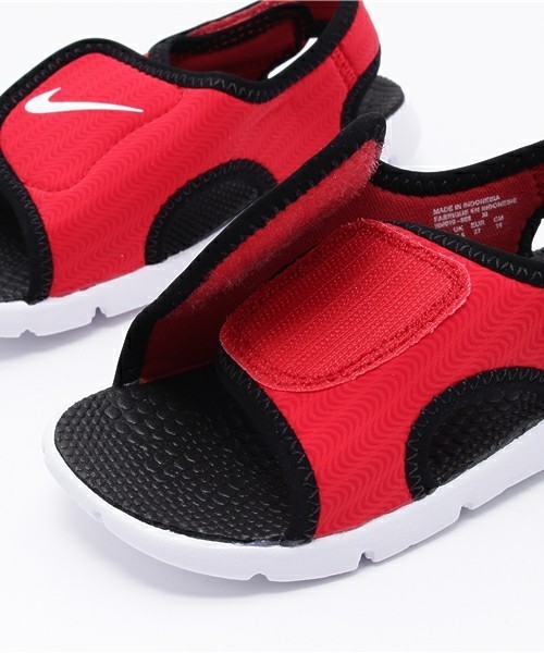 NIKE(ナイキ)の「NIKE SUNRAY ADJUST 4TD(12~16㎝)(サンダル・キッズ・レッド/ライトグリーン・12/16/15 /13/14)」の11枚目の写真