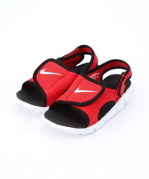NIKE(ナイキ)の「NIKE SUNRAY ADJUST 4TD(12~16㎝)(サンダル・キッズ・レッド/ライトグリーン・12/16/15 /13/14)」の2枚目の写真
