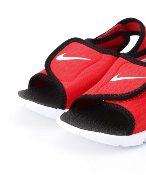 NIKE(ナイキ)の「NIKE SUNRAY ADJUST 4TD(12~16㎝)(サンダル・キッズ・レッド/ライトグリーン・12/16/15 /13/14)」の6枚目の写真