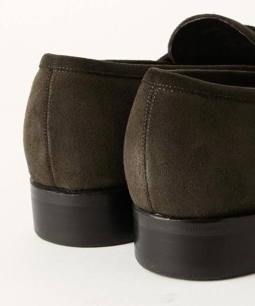 未使用に近い✨ ユナイテッドアローズ　スエード ローファー　ブラック UNITED ARROWS（ユナイテッドアローズ）の「UAD スエード