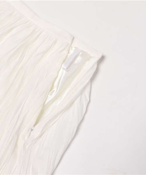 NATURAL BEAUTY BASIC（ナチュラルビューティーベーシック）の「ワッシャープリーツスカート（スカート・レディース・ホワイト系その他/オレンジ/ブラウン・SMALL/X-SMALL/MEDIUM）」の10枚目の写真