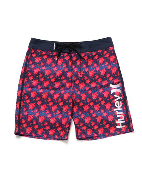 Hurley ハーレー の Hurley ハーレー Hurley フラワー プリント サーフパンツ メンズ ボードショーツ トランクス Micro １９インチ 水着 水着 Wear