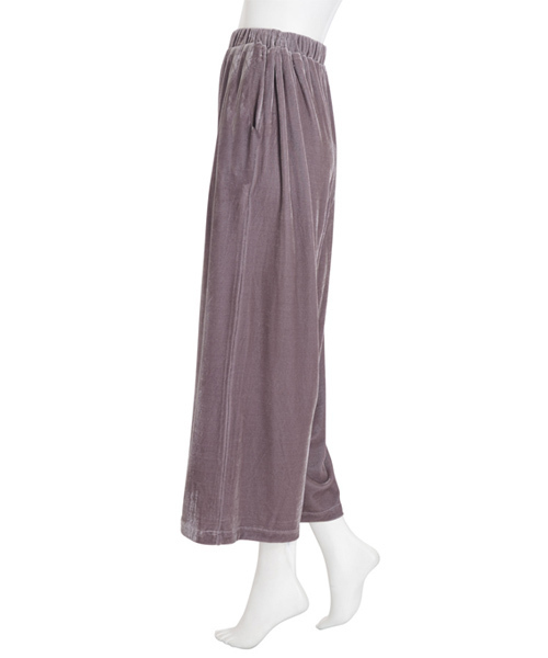 merry jenny（メリージェニー）の「ベロアワイドパンツ（その他パンツ・レディース・ピンク/グレー/ブラック・FREE）」の12枚目の写真