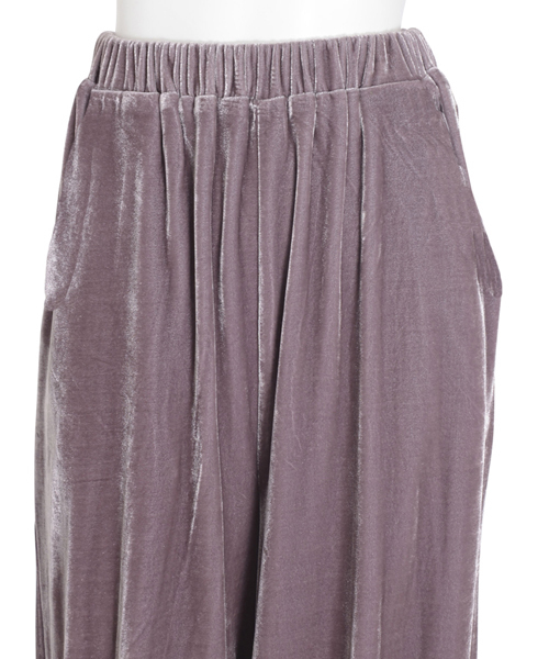 merry jenny（メリージェニー）の「ベロアワイドパンツ（その他パンツ・レディース・ピンク/グレー/ブラック・FREE）」の14枚目の写真