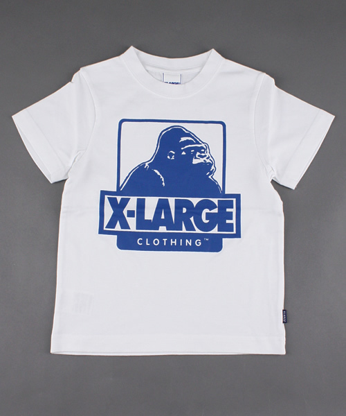 XLARGE（エクストララージ）の「S/S TEE OG（Tシャツ/カットソー・キッズ・ホワイト/ブラック/アッシュグレー/ライトグリーン/ネイビー/ライトブルー/イエロー/レッド・4T/5T/6T）」の2枚目の写真