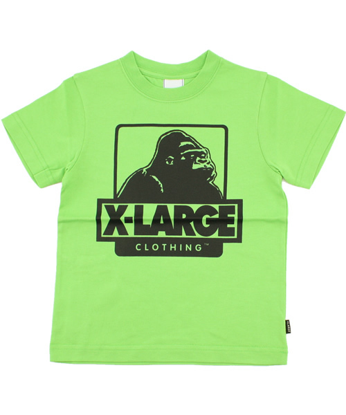 XLARGE（エクストララージ）の「S/S TEE OG（Tシャツ/カットソー・キッズ・ホワイト/ブラック/アッシュグレー/ライトグリーン/ネイビー/ライトブルー/イエロー/レッド・4T/5T/6T）」の4枚目の写真