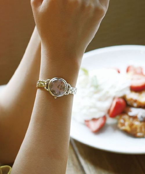 RubinRosa（ルビンローザ）の「【Rubin Rosa】 ルビンローザ R019 レディース 腕時計（アナログ腕時計・レディース・ブラック×シルバー/ライトピンク/ブルー・FREE）」の13枚目の写真