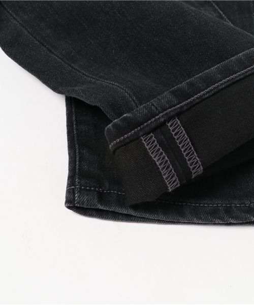 fireservice(ファイヤーサービス)の「Fire Service:テーパードスキニー black(デニムパンツ・レディース・ブラック・23/25/24)」の11枚目の写真