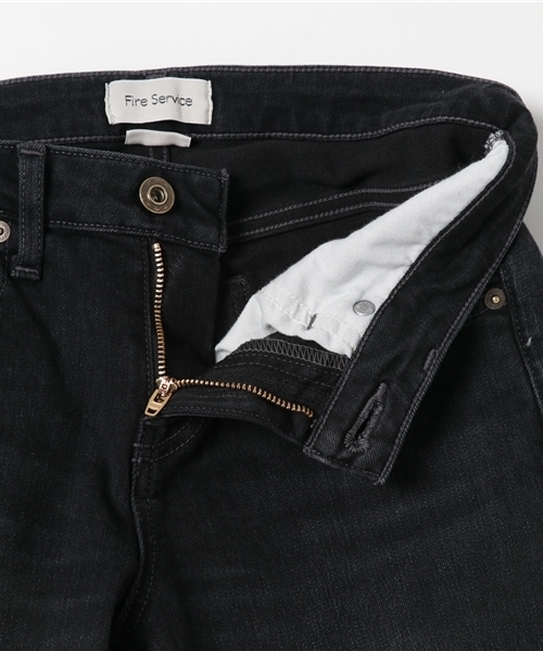 fireservice(ファイヤーサービス)の「Fire Service:テーパードスキニー black(デニムパンツ・レディース・ブラック・23/25/24)」の12枚目の写真