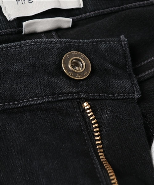 fireservice(ファイヤーサービス)の「Fire Service:テーパードスキニー black(デニムパンツ・レディース・ブラック・23/25/24)」の5枚目の写真