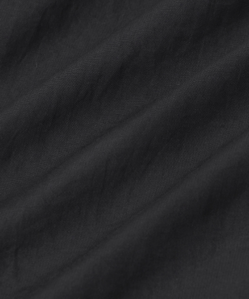 MAJESTIC LEGON（マジェスティックレゴン）の「スタンドフリルシャーリングブラウス（シャツ/ブラウス・レディース・ブラック/アイボリー/ピンク・SMALL/MEDIUM）」の9枚目の写真