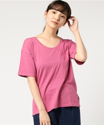 Denime | UネックベーシックTシャツ(Tシャツ/カットソー)