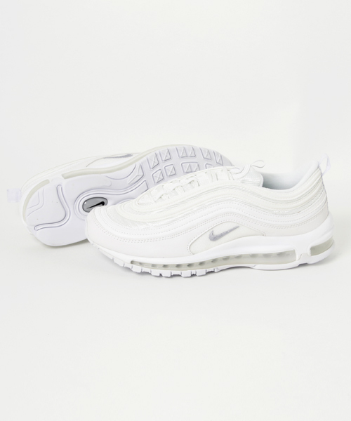 NIKE（ナイキ）の「NIKE: AIR MAX 97（スニーカー・メンズ・ホワイト/ブラック・29/27/26/28）」の3枚目の写真