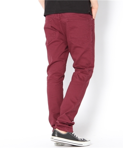 WEGO(ウィゴー)の「スリムフィットストレッチパンツ(チノパンツ・メンズ・ブラック/ライトグレー/グリーン/ネイビー/マスタード/ピンク系その他/レッド/ワイン/ブルー/オレンジ・SMALL/MEDIUM/LARGE)」の12枚目の写真