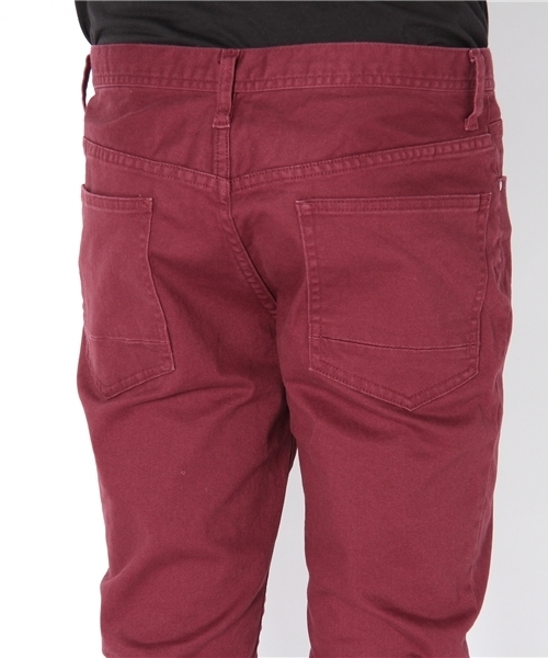 WEGO(ウィゴー)の「スリムフィットストレッチパンツ(チノパンツ・メンズ・ブラック/ライトグレー/グリーン/ネイビー/マスタード/ピンク系その他/レッド/ワイン/ブルー/オレンジ・SMALL/MEDIUM/LARGE)」の15枚目の写真