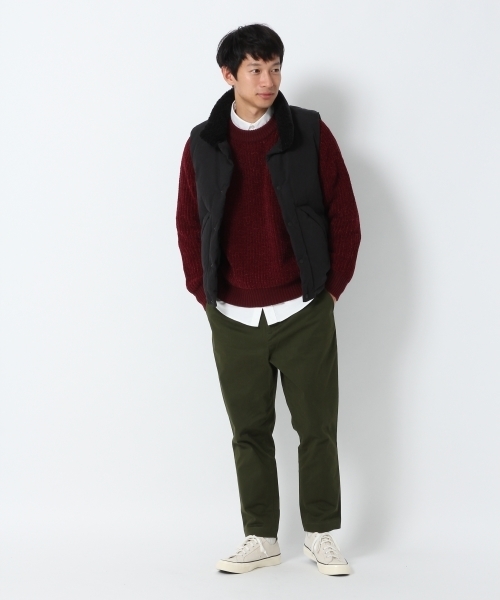 GLOBAL WORK（グローバルワーク）の「チノルーズテーパード/775630（チノパンツ・メンズ・ブラック/ベージュ/ネイビー/カーキ・SMALL/MEDIUM/LARGE）」の13枚目の写真