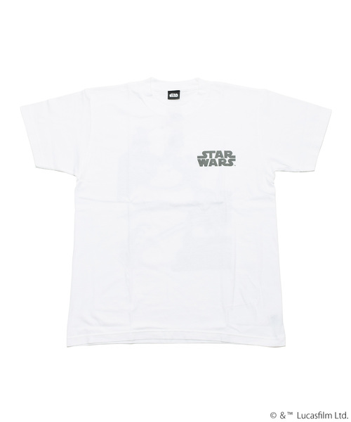 STAR WARS（スターウォーズ）の「STAR WARS 和風Tシャツ「力戦奮闘/銀河帝国軍」　和装小物（Tシャツ/カットソー・メンズ・ホワイト/ブラック・L/LL/M/XXL）」の9枚目の写真