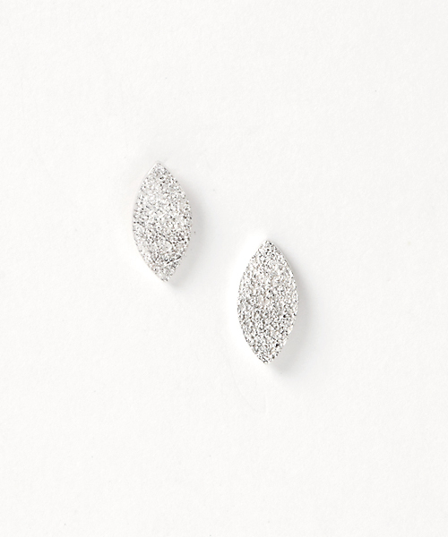 TONE SELECT GOODS(トーンセレクトグッズ)の「hosta/アワマーキスピアス(ピアス(両耳用))」|シルバー