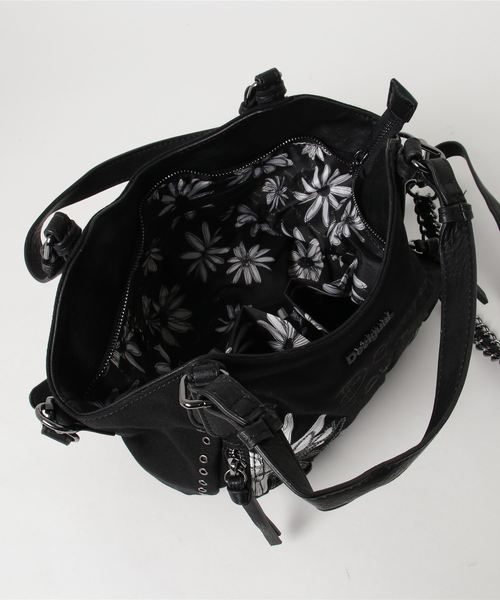 Desigual（デシグアル）の「「Desigual」バッグ（ショルダーバッグ・レディース・ブラック系その他・ONE SIZE）」の4枚目の写真