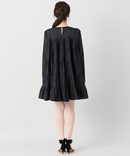 Noble（ノーブル）の「【Merlette 】ティアードミニドレス◇（ドレス