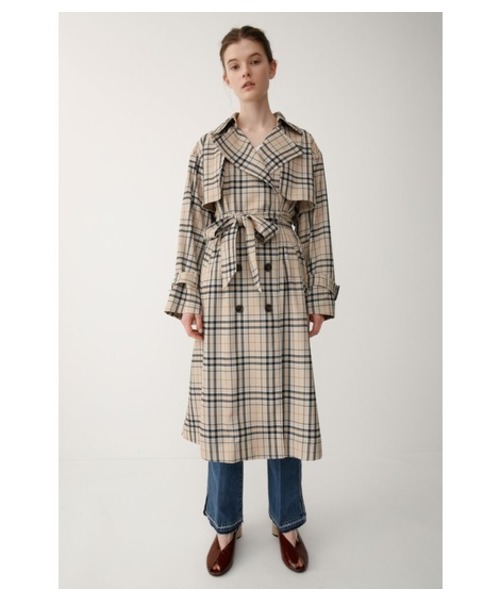 Moussy マウジー の Light Trench コート トレンチコート Wear