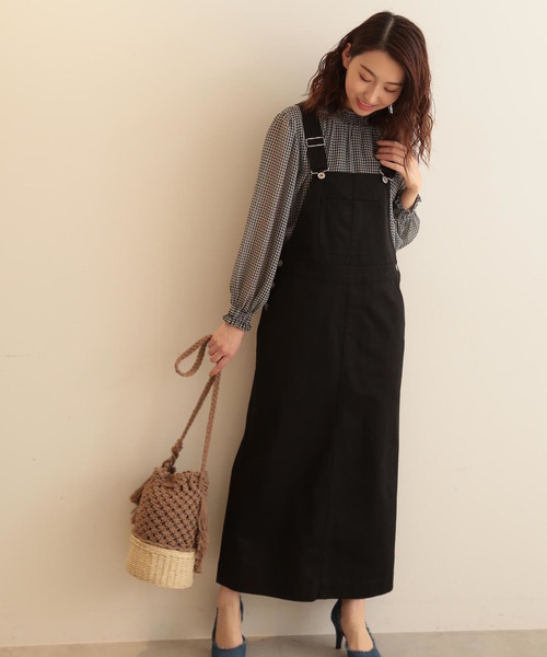 FREE'S MART（フリーズマート）の「シャーリングネックギンガムチェックブラウス（シャツ/ブラウス・レディース・クリアグリーン/ブラック系その他/パープル系その他・FREE）」の14枚目の写真