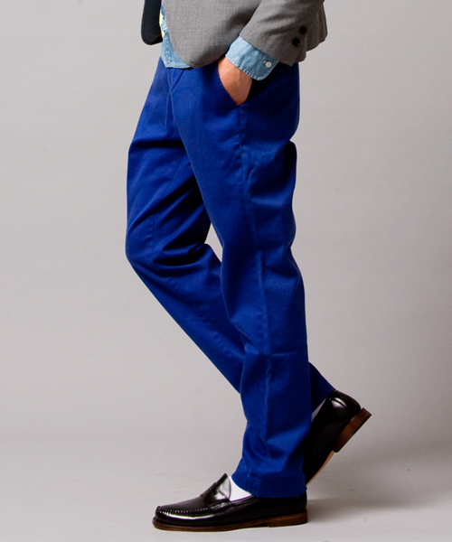 BEAUTY&YOUTH UNITED ARROWS（ビューティーアンドユースユナイテッドアローズ）の「by ∴ オーバーダイ チノ ノープリーツ テーパード◆ §2（チノパンツ・メンズ・ベージュ/レッド/コバルトブルー・SMALL/X-LARGE/LARGE/MEDIUM）」の7枚目の写真