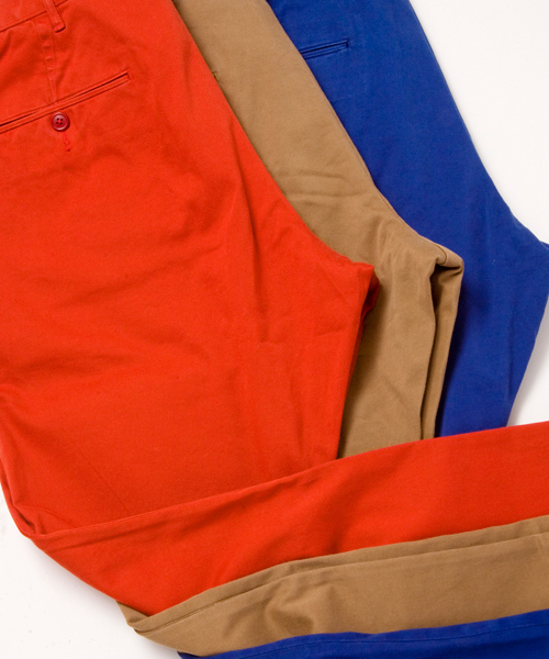 BEAUTY&YOUTH UNITED ARROWS（ビューティーアンドユースユナイテッドアローズ）の「by ∴ オーバーダイ チノ ノープリーツ テーパード◆ §2（チノパンツ・メンズ・ベージュ/レッド/コバルトブルー・SMALL/X-LARGE/LARGE/MEDIUM）」の11枚目の写真