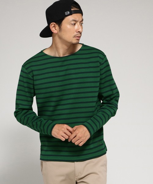 ミラノリブ ボートネック ボートネック トップス バスクシャツ セール バスクシャツ ロングtシャツ Tシャツ カットソー Basecontrol ベースコントロール のファッション