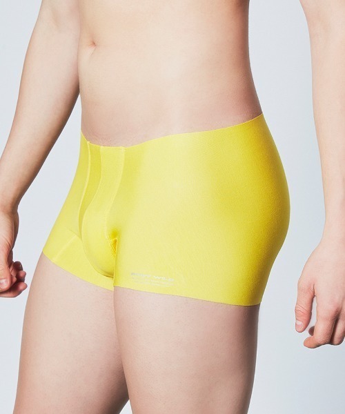 BODY WILD（ボディーワイルド）の「【AIRZ エアーズ】カットオフ ボクサーブリーフ　ショートタイプ（前とじ）（ボクサーパンツ・メンズ・ホワイト/ブラック/ダークグリーン/ネイビー/オレンジ系その他/パープル/レッド/ブルー/カーキ/マスタード・MEDIUM/LARGE/X-LARGE）」の8枚目の写真