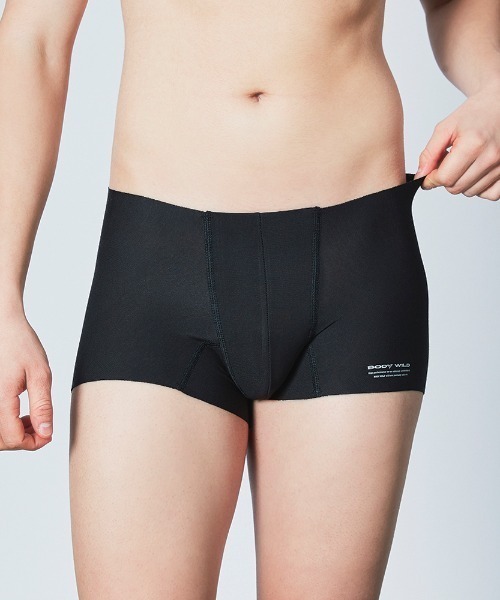 BODY WILD（ボディーワイルド）の「【AIRZ エアーズ】カットオフ ボクサーブリーフ　ショートタイプ（前とじ）（ボクサーパンツ・メンズ・ホワイト/ブラック/ダークグリーン/ネイビー/オレンジ系その他/パープル/レッド/ブルー/カーキ/マスタード・MEDIUM/LARGE/X-LARGE）」の21枚目の写真