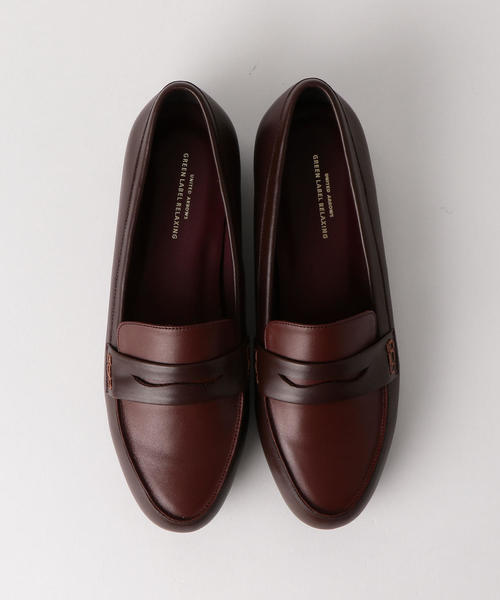 green label relaxing（グリーンレーベルリラクシング）の「◆SC レザーローファー(1.5cmヒール) ◆（ローファー・レディース・ブラック/その他1/ダークブラウン・23.5cm/24.5cm/24cm/22cm/25cm/22.5cm/23cm）」の15枚目の写真