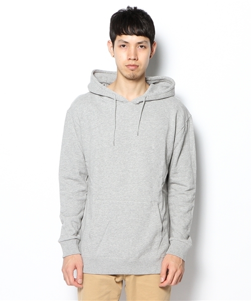 WEGO（ウィゴー）の「WEGO/オーバーサイズプルパーカー（パーカー・メンズ・ブラック/杢グレー/レッド・MEDIUM/LARGE）」の4枚目の写真